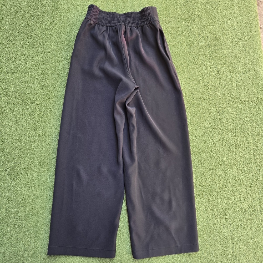 Lululemon Pants Women's Size 2 Black With The Flow Pants Wrap Front Pants - Picture 3 of 12